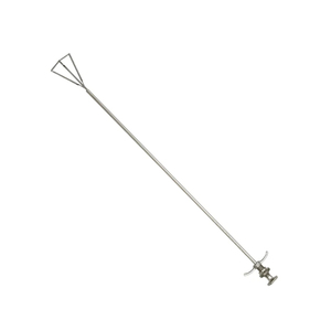 Retractor Quirúrgico Manual Tipo Abanico, Recto y Curvo, Punta de 5 mm, 33 cm, Instrumento Médico de Acero Inoxidable de Alta Calidad para Precisión - Product Image 1