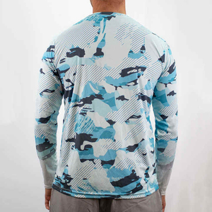 Jersey de Pesca de Primera Calidad, Impermeable, Talla Grande, Cuello Redondo, Alto Rendimiento, para Actividades al Aire Libre, UPF 50+, Protección Anti-UV, en Grandes Cantidades - Product Image 6