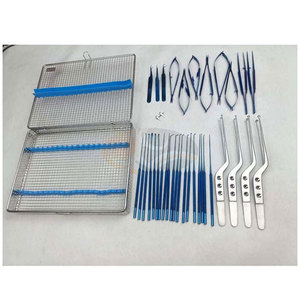 Ensemble d'instruments de micro-dissection neurochirurgicale, manuel, en acier inoxydable, haute qualité, outils de précision pour la neurochirurgie cérébrale - Product Image 1