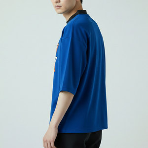 เสื้อยืดทรงบ็อกซี่ผู้ชายรุ่นใหม่ปี 2026 น้ำหนักเบา คุณภาพสูง สวมใส่สบาย ดีไซน์ล่าสุด เสื้อยืดทรงบ็อกซี่ผู้ชาย - Product Image 5