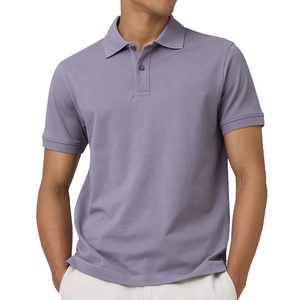 Camiseta Polo Personalizada con Logotipo, 100% Algodón, para Hombre, Lisa, Teñida, Transpirable, Pique, OEM, Venta al Por Mayor BD - Product Image 1