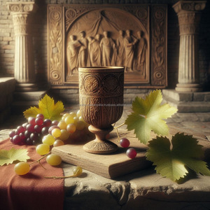 ฉลองความสง่างามถ้วยไม้ดีของเราที่ทําด้วยแก้วไม้อย่างระมัดระวัง - Product Image 1