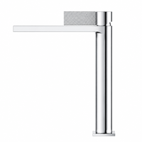 Robinet de lavabo haut en laiton sculpté à trou unique, mitigeur eau chaude et froide avec cartouche céramique