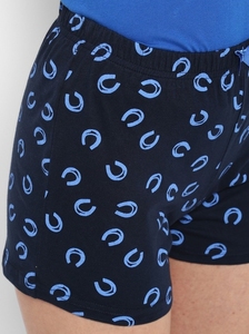 Shorts de Mujer con Estampado de Puntos, Cintura Elástica, Tejido Casual, Transpirable, Corte Regular - Product Image 5