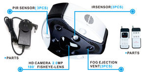 Sistema de alarma de seguridad para el hogar inalámbrico inteligente CCTV-Sistema de seguridad antirrobo y alerta instantánea con Red IP para tienda bancaria - Product Image 6