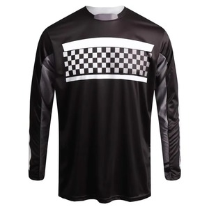 เสื้อเจอร์ซีย์โมโตครอสแบบใหม่ ทีมแข่งขัน แขนยาว โพลีเอสเตอร์ 100% ชุดแข่งรถมอเตอร์ไซค์แบบสั่งทำพิเศษ - Product Image 1