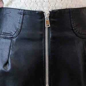 Mid Waist Breathable Women's Leather Disco Shorts Nightclub Fashion Sexy Booty <b>Elastic</b> Wais Regular Fit Casual Clothing 2026 - Product Image 4