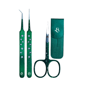 Bisons Wholesale Professional <b>Lash</b> Extension Tweezers Set Stainless Steel Beauty Tools <b>Kit</b> - Product Image 3