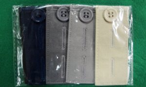 AA0238 Waist Extender Hook |Denim Waist Extender Button for Jeans and Skirt <b>Comfy</b> Metal Buttons Assorted Colors - Product Image 5