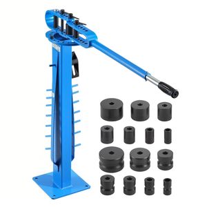 Piegatrice Manuale con 14 Matrici di Piegatura, 200 Gradi, Utensile Resistente per Tubi in Rame, Alluminio, Ferro, Piegatubi HVAC - Product Image 1