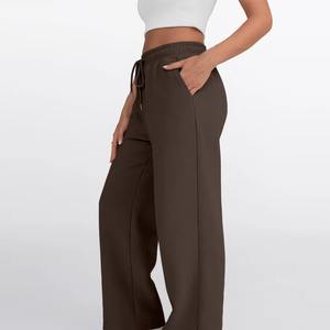 Pantalon de jogging pour femme avec logo personnalisé, fabriqué au Pakistan, avec poches latérales, nouveau style, vêtements de sport, pantalon de jogging. - Product Image 5