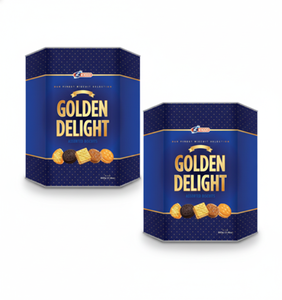 [Combo] Galletas de Crema con Sabor a Chocolate y Café, Certificadas Halal de Malasia, Selección Premium - Product Image 1