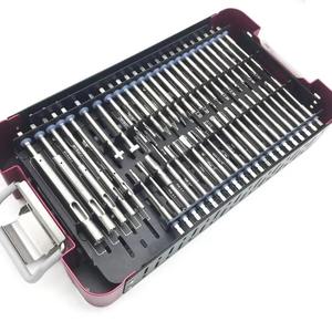 Kit d'extraction de vis chirurgicales orthopédiques Grip, ensemble de 56 pièces, instrument manuel en acier PET pour l'élimination des vis cassées 2 - Product Image 5