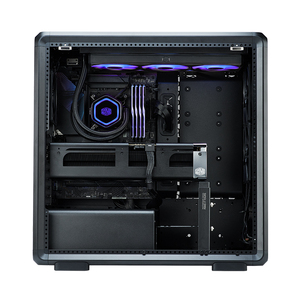 Gabinete Cooler Master MasterFrame MF600 ATX Mid-Tower, Vidrio Templado, Marco de Aluminio, 3 Ventiladores ARGB de 140mm + 1 Ventilador de 120mm Preinstalados - Product Image 2