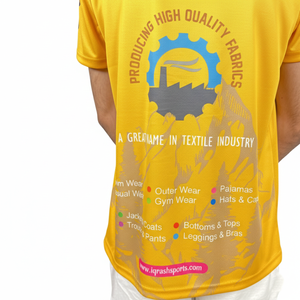 Camiseta Sublimada para Hombre, Ligera, Transpirable, de Poliéster/Algodón, Tejido de Punto, Manga Corta, Personalizable, de Alta Calidad - Product Image 6
