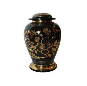 New Design Metal Cremation Urn Adult Brass and Funeral Box Keepsake Urns Casket Funerary Urn Ossuary Cinerary Human <b>Memorial</b> - Product Image 3