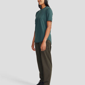 T-shirt décontracté d'été de haute qualité pour femmes, manches courtes, coupe ample et carrée, personnalisable, vente en gros, streetwear, OEM - Product Image 3