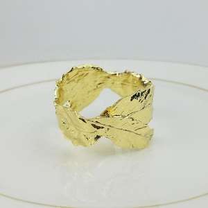 Ensemble d'anneaux de serviette de qualité supérieure pour serviettes en tissu, accessoires de table modernes pour hôtels et restaurants haut de gamme - Product Image 4