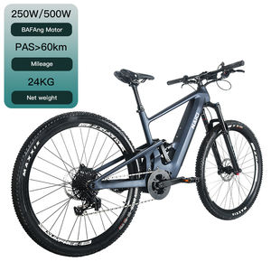 Bicicleta Eléctrica de Montaña de Fibra de Carbono Naicisports de 29 Pulgadas para Senderismo en Cañón, 11 Velocidades, Freno de Disco Hidráulico, Suspensión Completa - Product Image 1