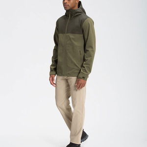 Windproof Waterproof Fabric Zipper Men's winter <b>jacket</b> Top Quality Custom Logo Print Windbreaker <b>Jacket</b> For Sale - Product Image 2