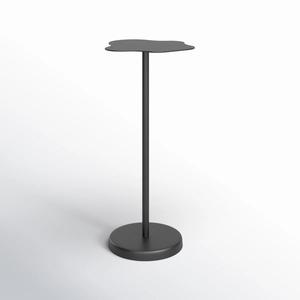 Mesa de Bebidas Minimalista con Base de Columna Delgada y Elegante, Tapa con Forma de Nube Artística, Pieza Decorativa Contemporánea para Bares con Estilo - Product Image 4