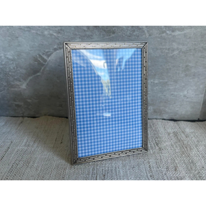Handmade Eco-Friendly Customizable <b>Metal</b> Photo <b>Frame</b> with Silver Finish for Vintage Homes and Farmhouse Style Interiors Supplies - Product Image 2