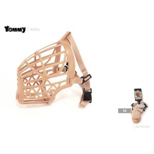 Bozal para Perro Yommy XL Beige de Plástico Ajustable para Perros Grandes - Product Image 3