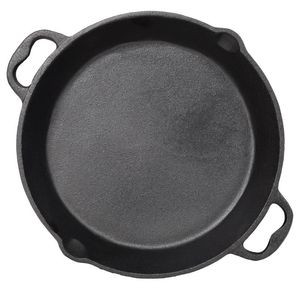 Dual Handle <b>Cast</b> Iron Dutch Oven for Kitchen Cooking - Product Image 3