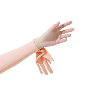 Guantes Largos de Cuero Clásicos y Elegantes para Mujer, Guantes de Lujo Estilo Ópera para Bodas, Fiestas y Eventos Formales - Product Image 6