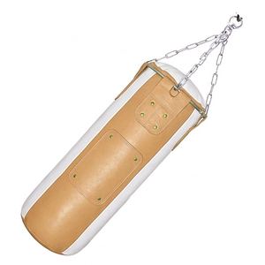 Sacs de frappe en cuir véritable de haute qualité, résistants, pour la boxe, avec emballage personnalisé, vente en gros - Product Image 2
