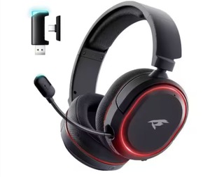 NEW FAV 2.4GHz <b>Wireless</b> USB Gaming Headphones 7.1 Surround Sound Big Earmuffs for <b>PC</b> Switch DIY 3-Year Warranty - Product Image 4
