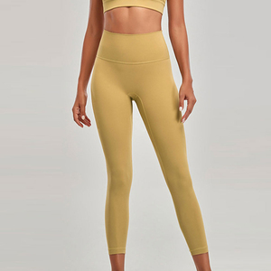 New Arrival Eco-Friendly SMART FABRIC Seamless Yoga Gym Set High Waist Fitted <b>Tights</b> Two Piece Women Yoga Sets Print Front - Product Image 3