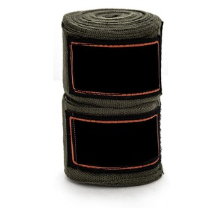 Bandages de boxe personnalisés à séchage rapide, respirants et durables, en coton élastique de haute qualité, avec étiquette personnalisée, taille unisexe, pour la boxe - Product Image 1