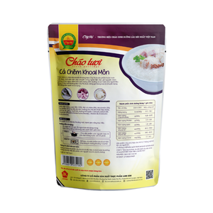 Porridge frais de 240g au bar et au taro, nourriture pour bébé, nourriture nutritive du Vietnam, ISO HACCP FSSC BRC, nourriture asiatique, repas prêts à manger - Product Image 6