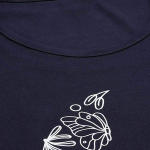 Shorts en jean respirants et amples pour femme, motif uni, taille élastique, collection été 2026 - Product Image 5