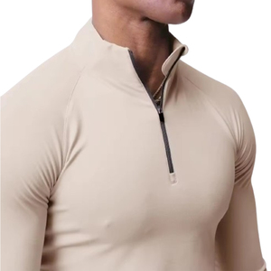 Fabricante de Ropa Deportiva con Logotipo Personalizado, Ropa de Compresión que Absorbe la Humedad, Traje Deportivo para Gimnasio, Entrenamiento, Corte Regular, Color Sólido - Product Image 3