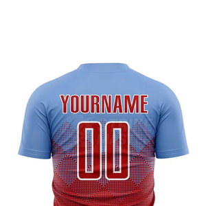 ชุดเสื้อฟุตบอลแขนสั้นระบายอากาศได้ดี ปี 2026 พร้อมชุดอุปกรณ์ทีม ผลิตจากผ้าคุณภาพระดับมืออาชีพ พร้อมบริการพิมพ์ลายตามสั่ง - Product Image 4