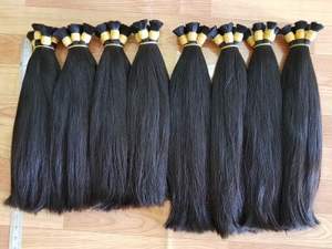 Prix usine brut en vrac de haute qualité 100% vrais cheveux humains cheveux donneur unique de Nasa Company Extensions de cheveux - Product Image 5