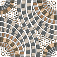 Carreaux de sol extérieurs en porcelaine 12x12 pour parking, épaisseur 10-12mm, imprimés numériquement, style rustique, garantie 5 ans - Prix de gros