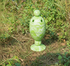 Modern Abstract Resin Bakhoor Burner – Decorative Mubkhar for Home & Office - Product Image 2