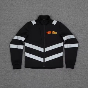 Premium Casual Eco-Friendly Work Safety Clothing <b>Hi</b> <b>Vis</b> <b>Waterproof</b> Reflective Hooded Quick Dry Breathable Men's Winter <b>Jackets</b> - Product Image 4