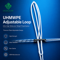 Ruban de suture en UHMWPE réglable et résistant à l'usure - LANXIN LX-0.5MM Polyéthylène à très haut poids moléculaire, super résistant, usage chirurgical