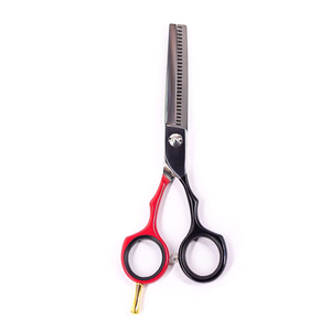Ciseaux de barbier de haute qualité ODM, ciseaux à cheveux en acier inoxydable tranchants, revêtement titane, meilleur prix, vente en gros, outils de beauté - Product Image 1