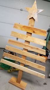 Árbol de Navidad de Madera Hecho a Mano, Adorno Rústico Decorativo para Mesa, Hogar, Oficina, Sala de Estar y Decoración Festiva - Product Image 5