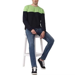 Wholesale 2024 New Unisex Fleece Crew Neck <b>Sweatshirts</b> Long Sleeve Men's Pullover Jersey Men <b>Sweatshirt</b> - Product Image 2