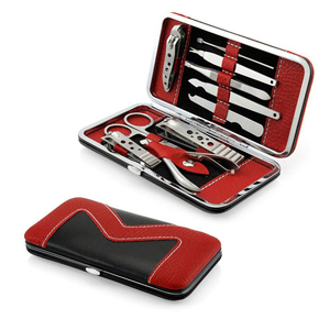 Kit de manucure 7-en-1 en acier inoxydable de haute qualité 2026, OEM, coupe-ongles et ensemble de toilettage pas cher, emballé en boîte de beauté - Product Image 1