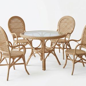 Modern European Style Eco-Friendly Stylish Handmade Rattan Furniture Chair for Home Decor Garden Chair Living Room Villa Bedroom - Product Image 3