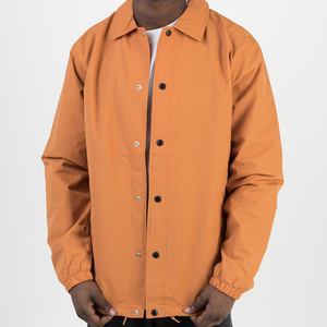 Chaqueta de Moda Naranja Personalizada OEM – Chaqueta Casual Versátil para Estudiantes Universitarios, Prenda Exterior Elegante para Uso Diario y de Moda - Product Image 1