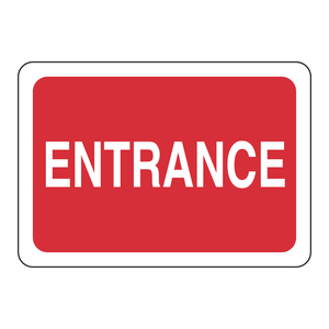 Panneau de signalisation de sécurité pour sol, intérieur/extérieur, en plastique ou en métal durable Brady, avec motif triangulaire imprimé UV - Product Image 1