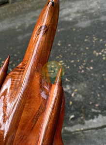 Kit de modèle réduit en bois SR71 BLACKBIRD, artisanat du bois, taille réelle, fabriqué en Vietnam, avion SR71 en bois massif, fabriqué au Vietnam - Product Image 4